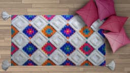 image-Chicos Home Accent Rug Woven in Multi Color