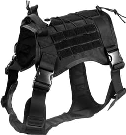 image-Outdoor Tactical Training Dog Clothes Large Dog Vest Camouflage Pet Vest