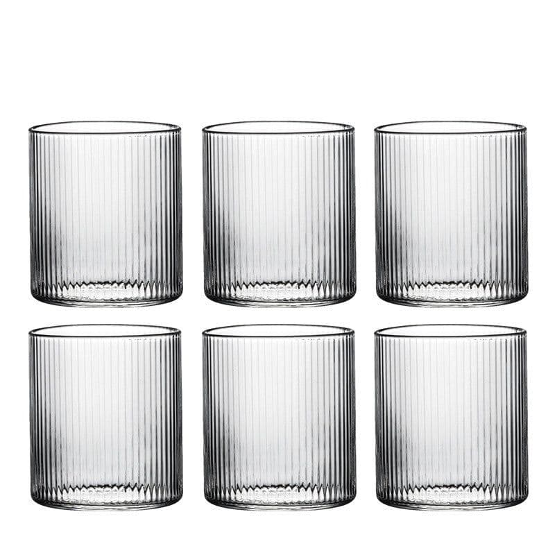 image-Japanese Style Heatresistant Striped Water Cup