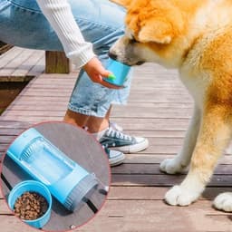 image-Pet Multifunctional Pet Accompanying Cup Portable Dog Water Cup Household