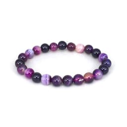 image-Bracelet En Pierre Naturelle Violet Pour Femme