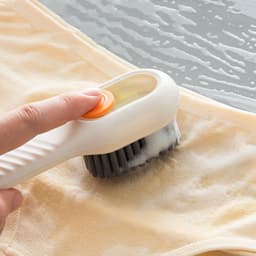 image-Multifunctional Soft-bristled Shoe Brush Long Handle Brush Automatic Liquid Adding Shoe Clothing Board Brush Cleaning Tool