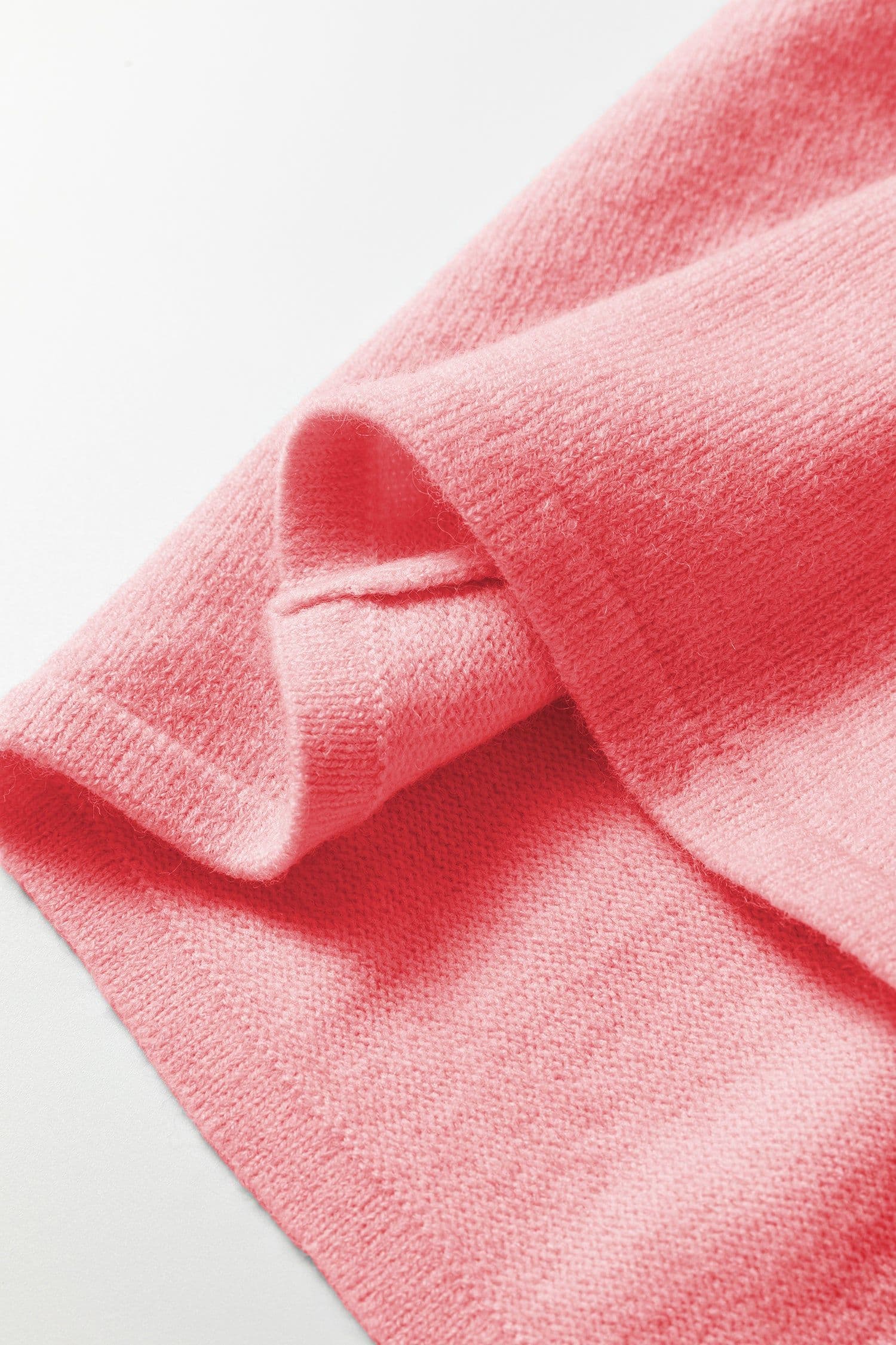 image-Moonlight Jade 3/4 Sleeve Boxy Knit Cardigan