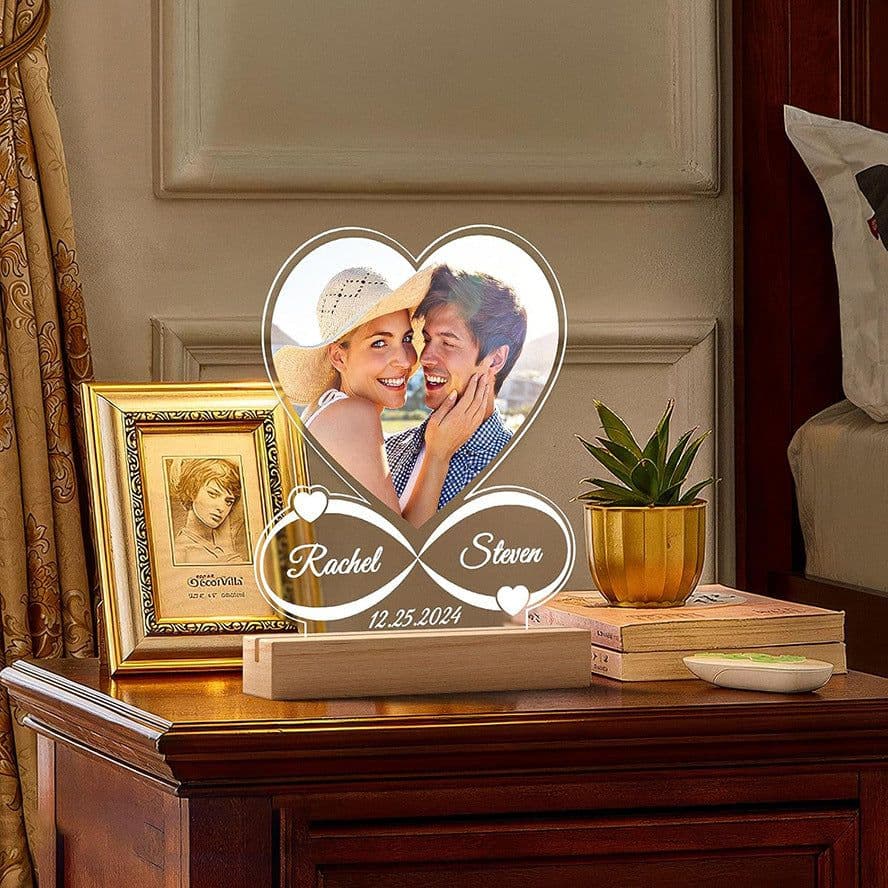 image-Valentine's Day Night Light Acrylic Color Printing Photo Personalized Ornament