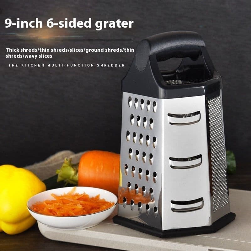 image-Stainless Steel Vegetable Grater For Household Use With Shredded Carrots
