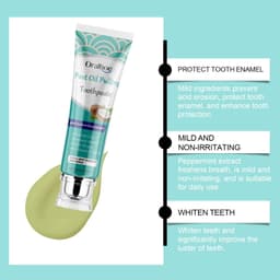 image-Brightening Whitening Yellow Tooth Toothpaste Foam Cleaning Effective Removal of Tooth Stains, Oral Cleaning Product