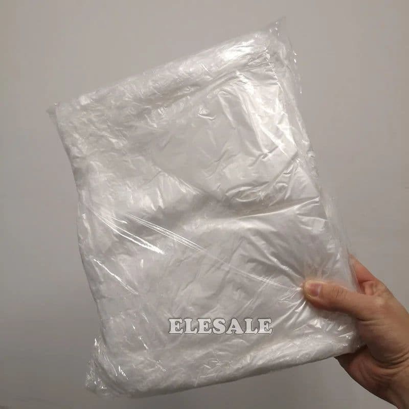 image-10Pcs/Pack Disposable Sauna Sweat Coverall Clear Waterproof PE Plastic Body Suit Weight Loss Sauna Wholesale For Beauty Salon