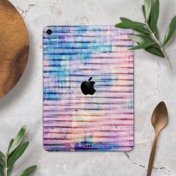 image-Dripping Blue Paint - Full Body Skin Decal for the Apple iPad Pro