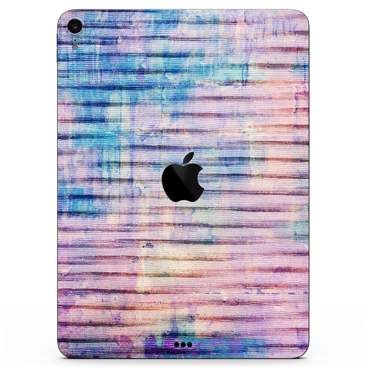 image-Dripping Blue Paint - Full Body Skin Decal for the Apple iPad Pro