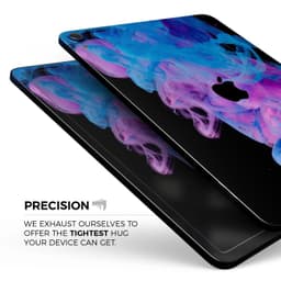 image-Glowing Pink and Blue CloudSwirl - Full Body Skin Decal for the Apple