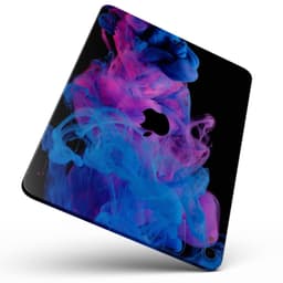 image-Glowing Pink and Blue CloudSwirl - Full Body Skin Decal for the Apple