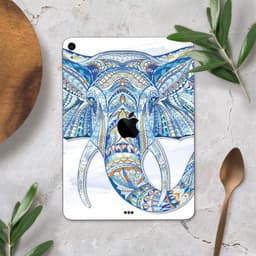 image-Geometric Sacred Elephant - Full Body Skin Decal for the Apple iPad
