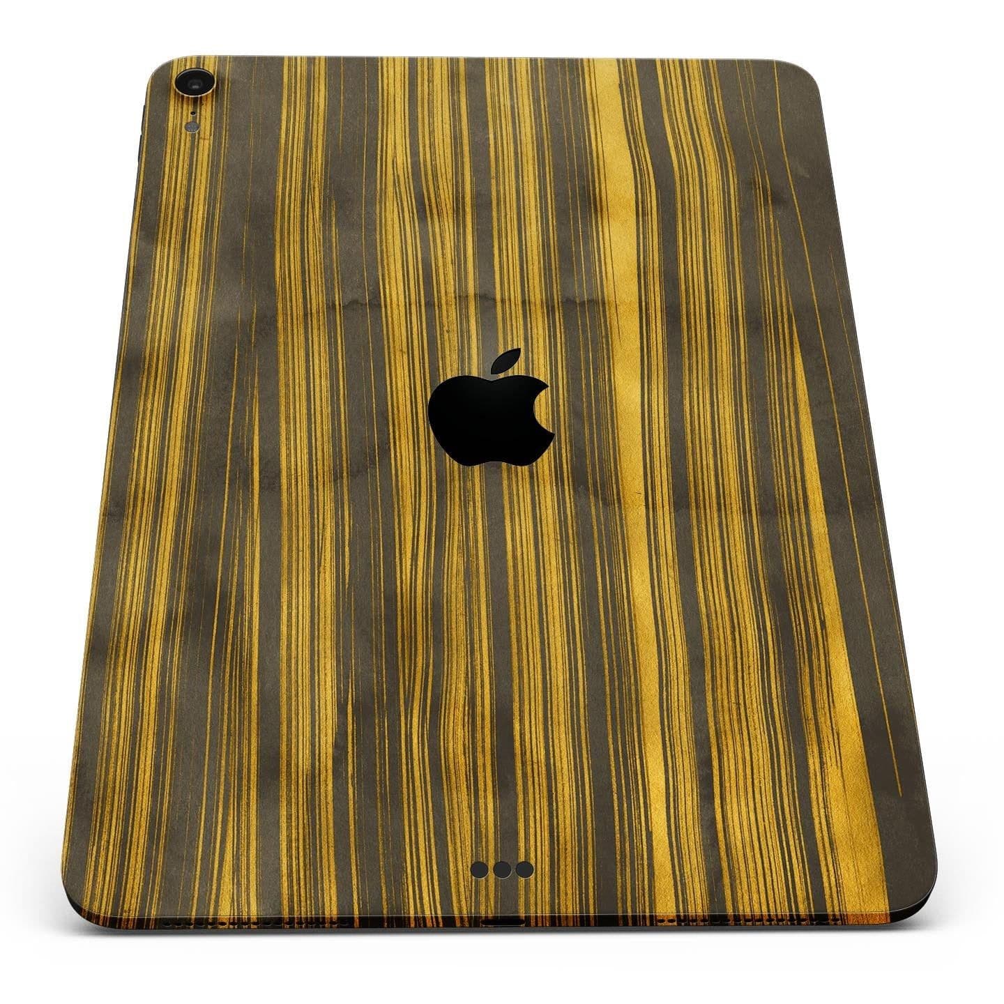 image-Gold Standard ZebraWood - Full Body Skin Decal for the Apple iPad Pro