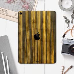 image-Gold Standard ZebraWood - Full Body Skin Decal for the Apple iPad Pro