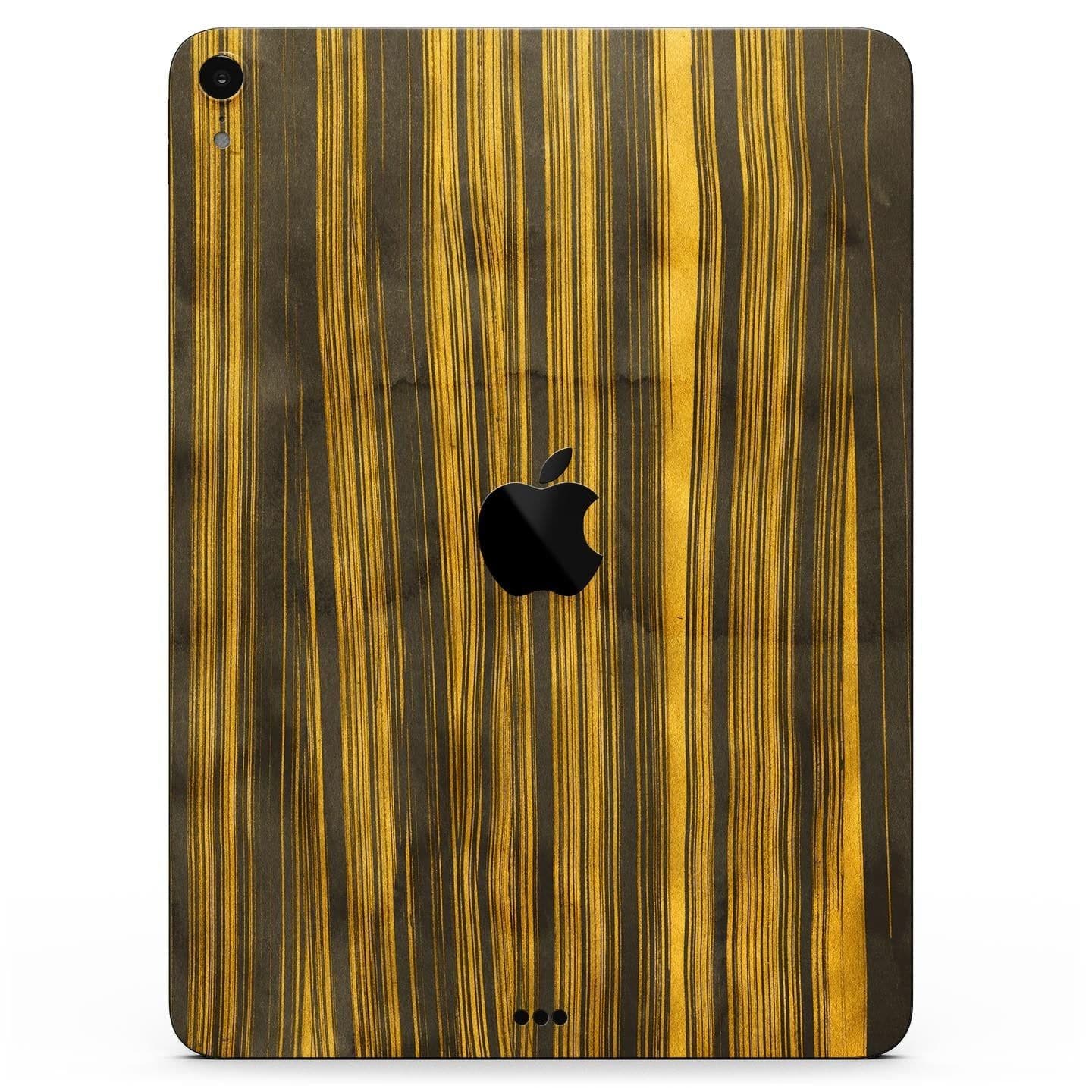 image-Gold Standard ZebraWood - Full Body Skin Decal for the Apple iPad Pro
