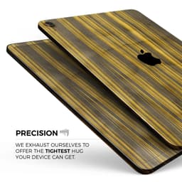 image-Gold Standard ZebraWood - Full Body Skin Decal for the Apple iPad Pro