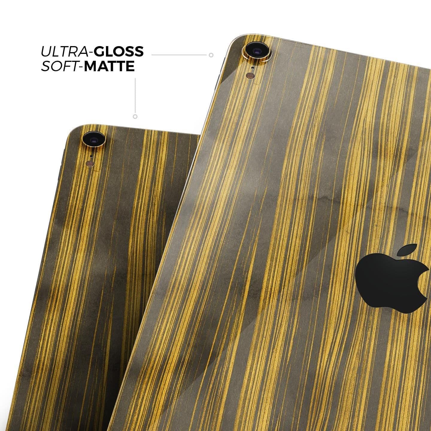 image-Gold Standard ZebraWood - Full Body Skin Decal for the Apple iPad Pro