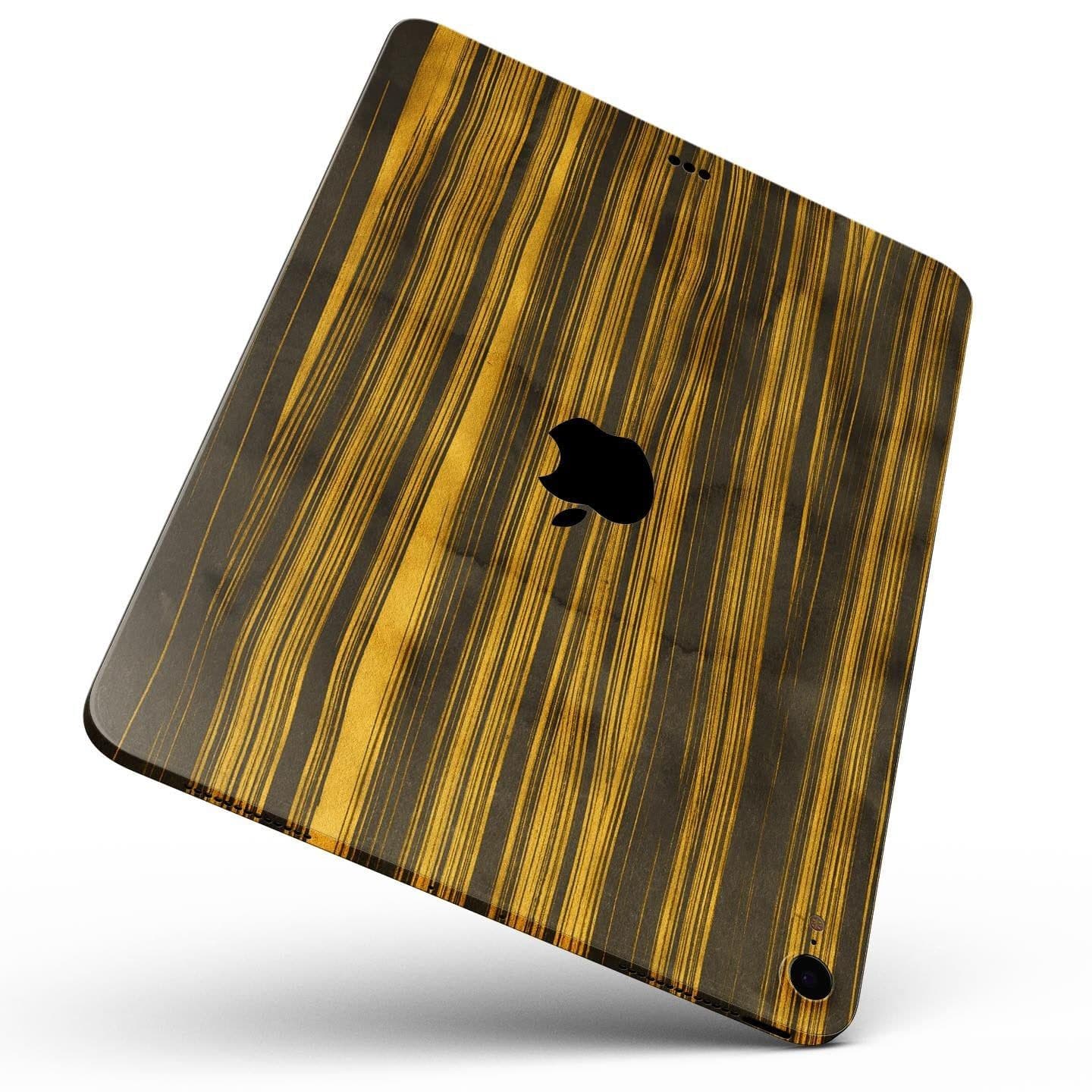 image-Gold Standard ZebraWood - Full Body Skin Decal for the Apple iPad Pro