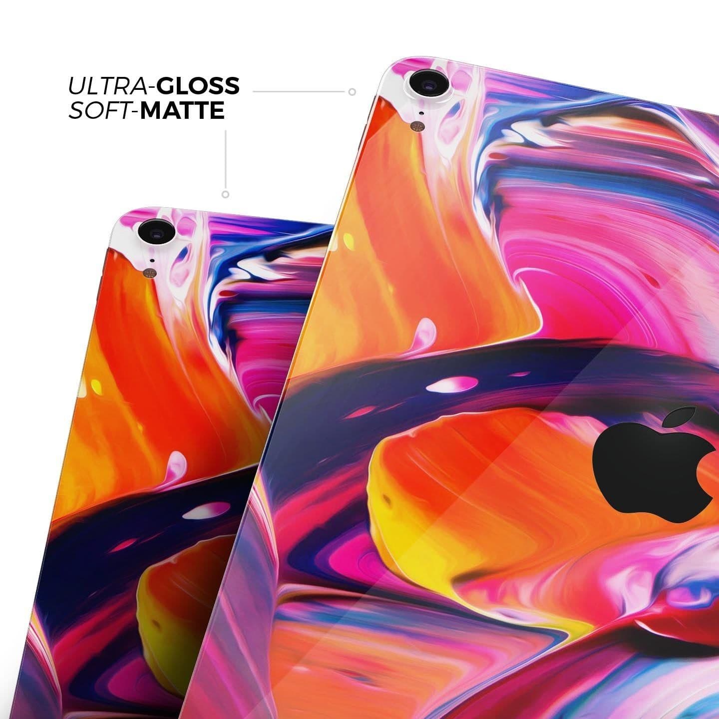 image-Blurred Abstract Flow V9 - Full Body Skin Decal for the Apple iPad Pro