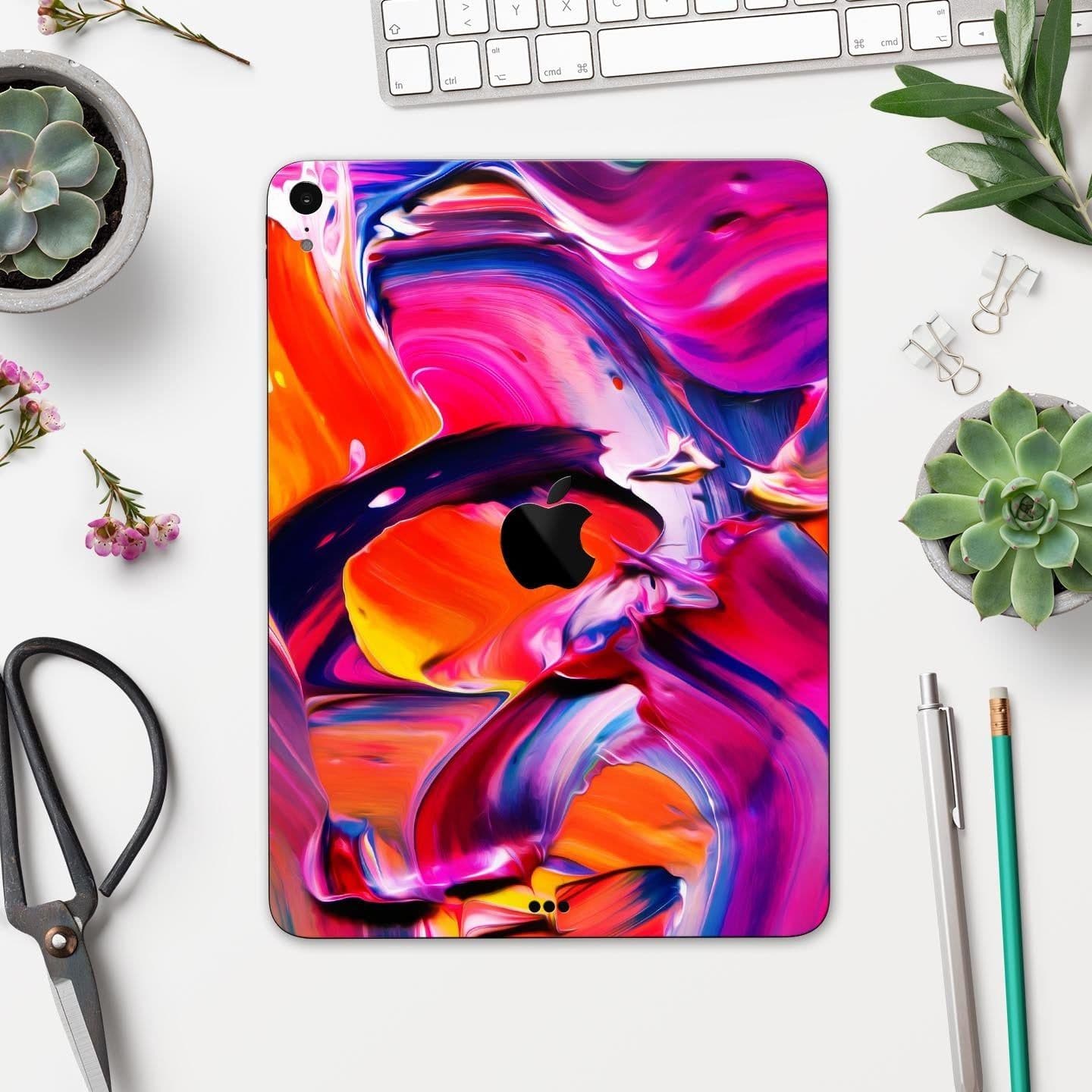 image-Blurred Abstract Flow V9 - Full Body Skin Decal for the Apple iPad Pro