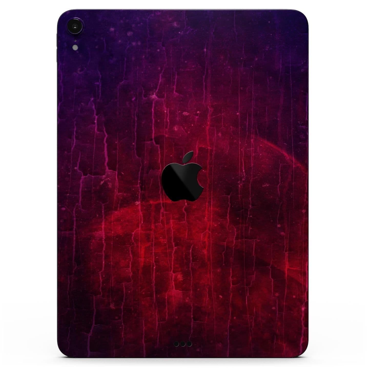 image-Abstract Fire & Ice V2 - Full Body Skin Decal for the Apple iPad Pro