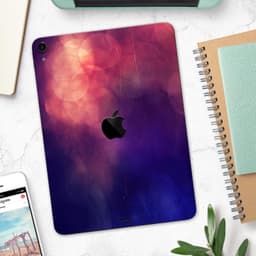 image-Abstract Fire & Ice V17 - Full Body Skin Decal for the Apple iPad Pro