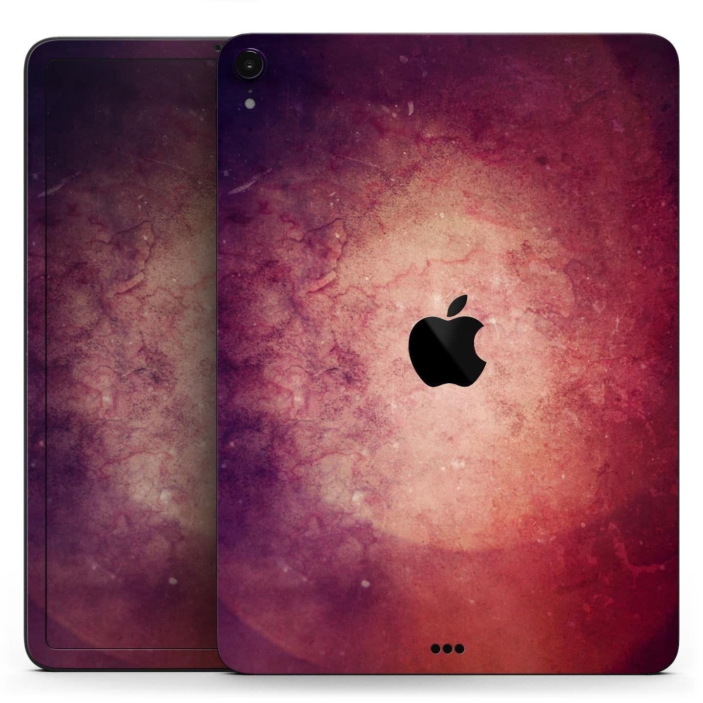 image-Abstract Fire & Ice V20 - Full Body Skin Decal for the Apple iPad Pro