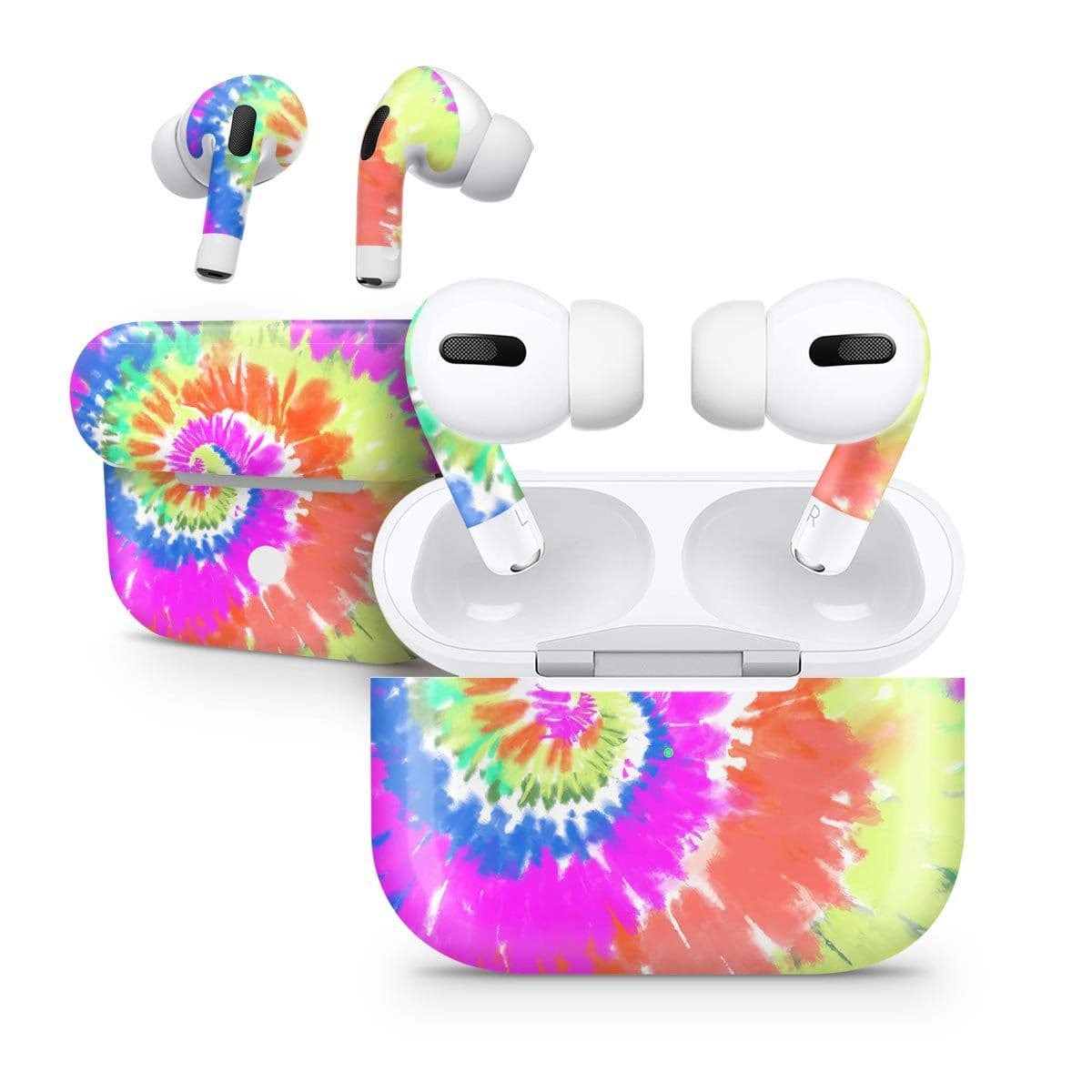image-Spiral Tie Dye V1 - Full Body Skin Decal Wrap Kit for the Wireless