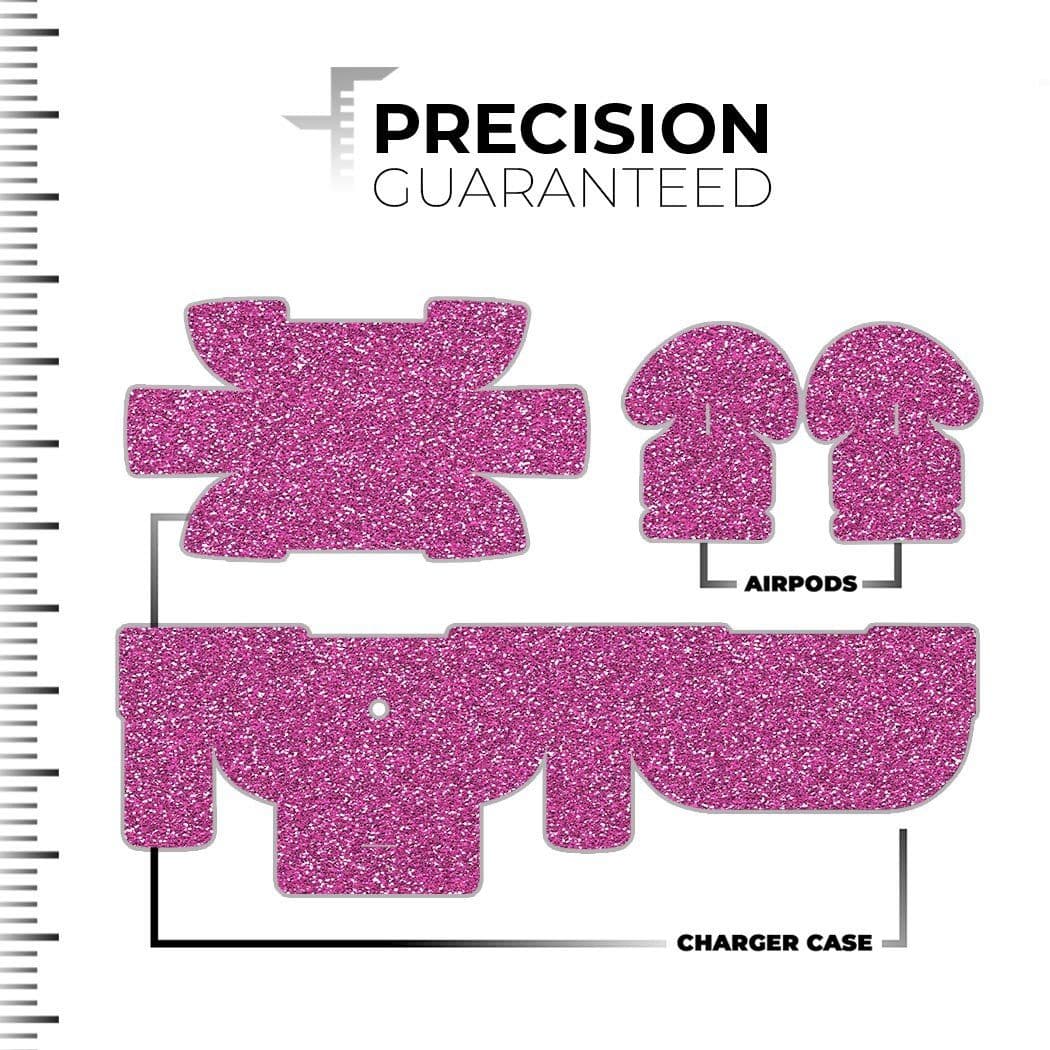 image-Sparkling Pink Ultra Metallic Glitter - Full Body Skin Decal Wrap Kit