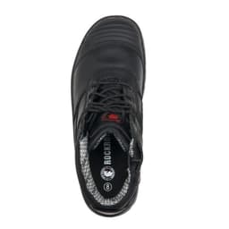 image-ROCKROOSTER Crisson Black 6 inch Zip sided Steel Toe Leather Work