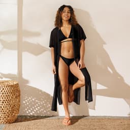 image-All-over print recycled string bikini