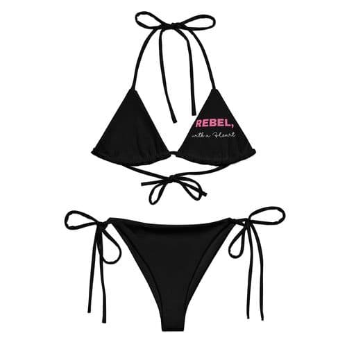 image-All-over print recycled string bikini