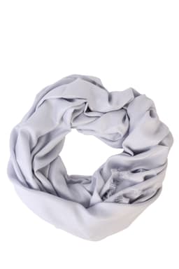 image-Alpaca Royal wool and silk silver-gray shawl
