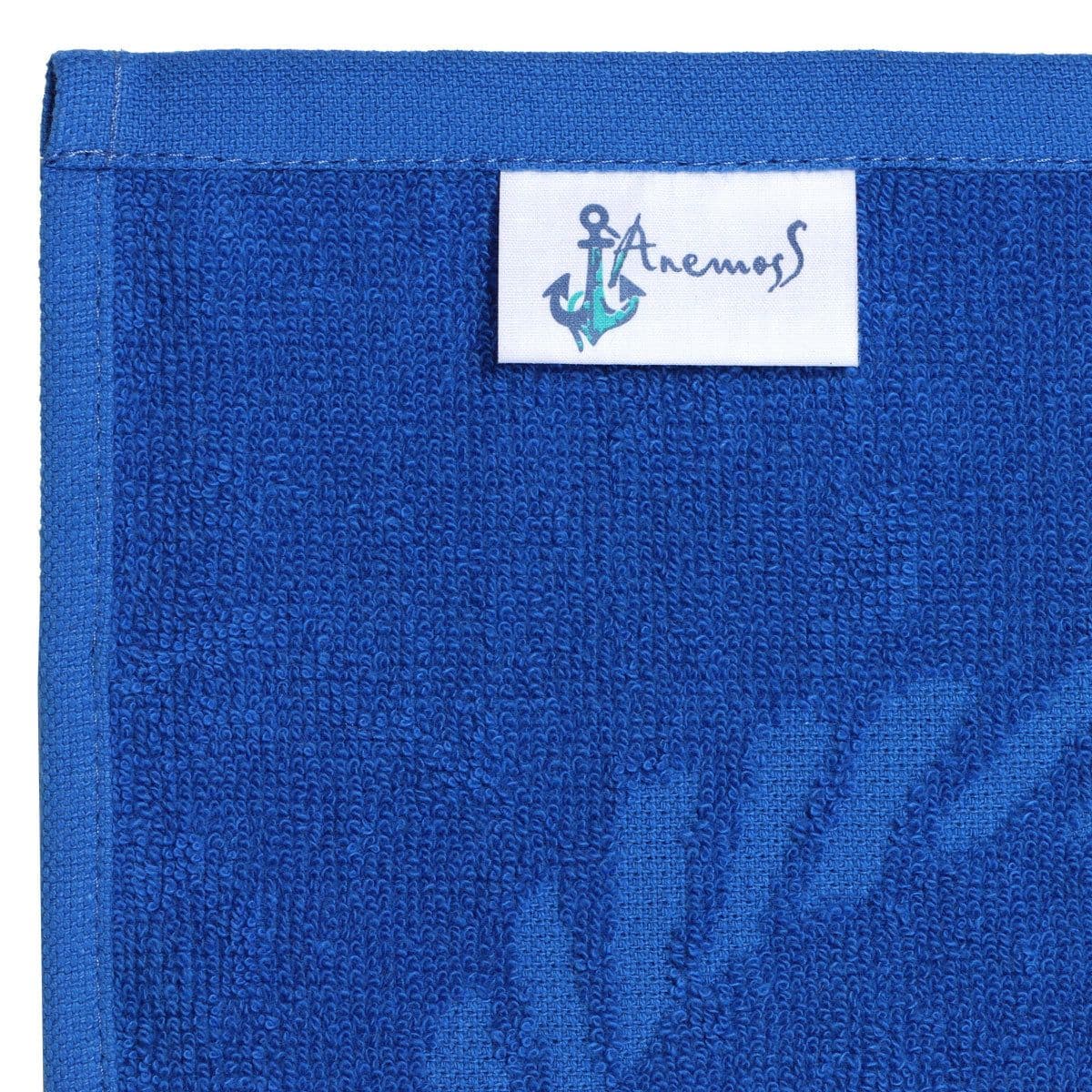 image-Anemoss Anchor Strandhandtuch 70x140 cm Mitternachtsblau
