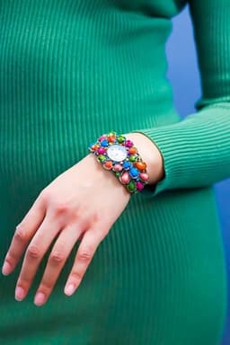 image-Bracelet - Antique Series: Flamingo