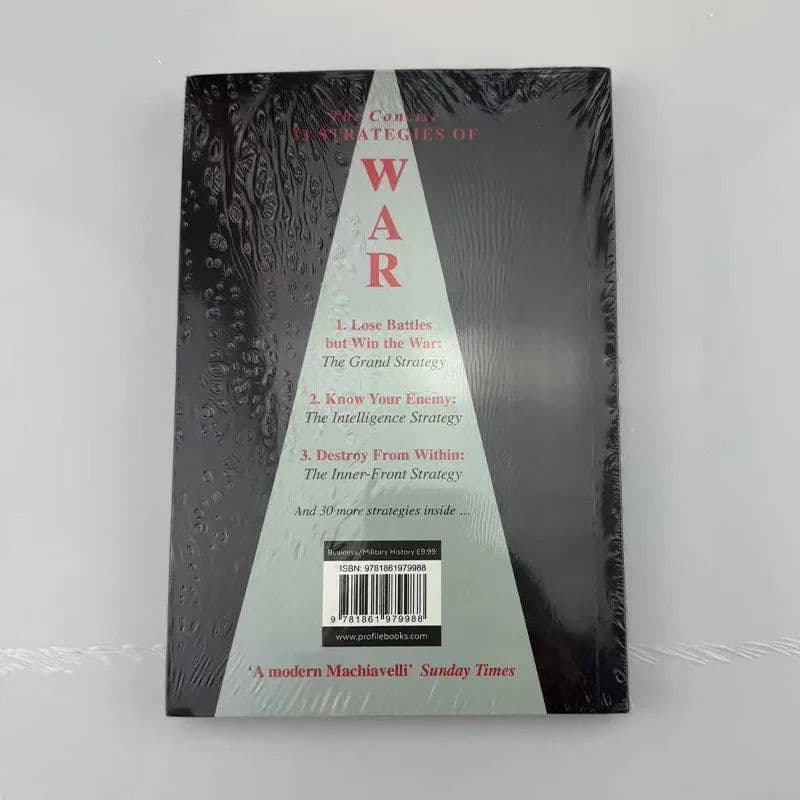 image-The Concise 33 Strategies of War by Robert Greene Military Strategy History Books Motivational Self-Help English Paperback