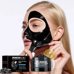 image-Bamboo Charcoal Blackhead Remover Mask Purifying Shrink Pore Deep Cleansing Oil Control Exfoliator Peel Mud Mask Skin Care