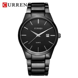 image-CURREN Top Brand Luxury Fashion Simple Men Watches Slim Steel Strap Waterproof Watch for Man Quartz Business Watch Clock 8106