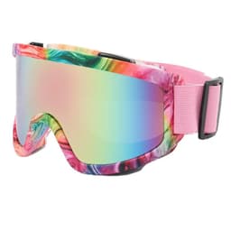 image-Anti-Fog Ski Goggles Motorcycle Goggles Winter Snowboard Skiing Glasses Outdoor Sport Windproof Ski Mask Off Road Goggles Helmet