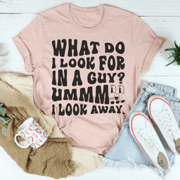 image-What Do I Look For In A Guy T-Shirt