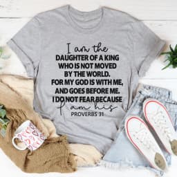 image-I Am The Daughter Of A King Tee