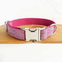 image-Personalized Dog Collar Customized Pet Collars Free Engraving ID Nameplate Tag Pet Accessory Suit Fiber Puppy Collars Leash
