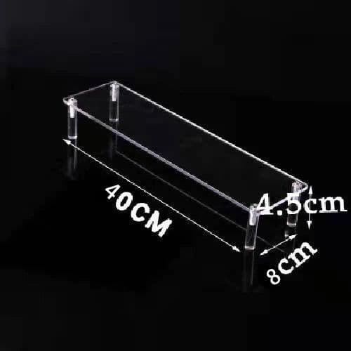 image-Acrylic Display stand for Amiibo Funko POP Figures,Cupcake Cosmetic Nail Polish Clay Figurine Jewelry for Display Stand Riser