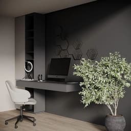 image-12 Pack – Acoustic Hexagon Wood Panels | 3D Wall Decor