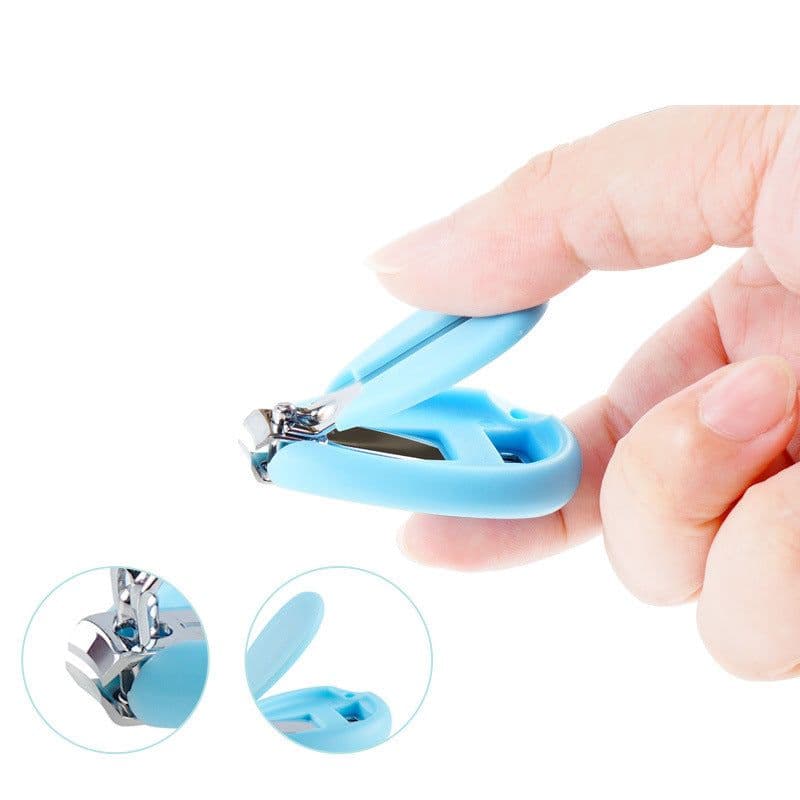 image-Baby Anti-pinch Nail Scissors Care Suit 5-piece Set
