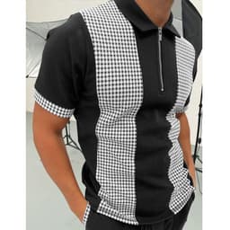image-Men's Polo Shirt Men Solid Polo Shirts Brand Men Short-Sleeved Shirt Summer Shirt Man Clothing