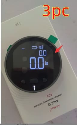 image-Distance Measuring Instrument Electronic Measuring Ruler Tape Measure High Definition Digital LCD High Precision Electronic Measuring Ruler Tool
