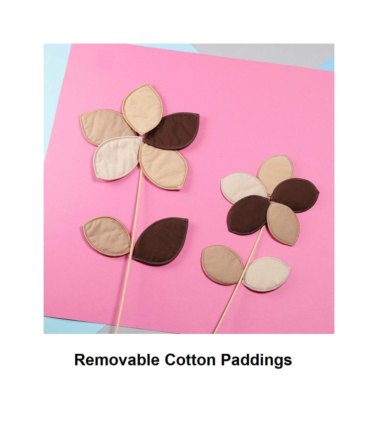 image-Cocoa-Underwired Silk & Organic Cotton Full Cup Bra with removable paddings