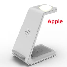 image-3 In 1 Fast Charging Station Wireless Charger Stand Wireless Quick Charge Dock For Phone Holder