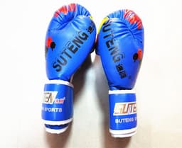 image-Splash Ink Map Large Sanda Gauntlets Boxing Gloves
